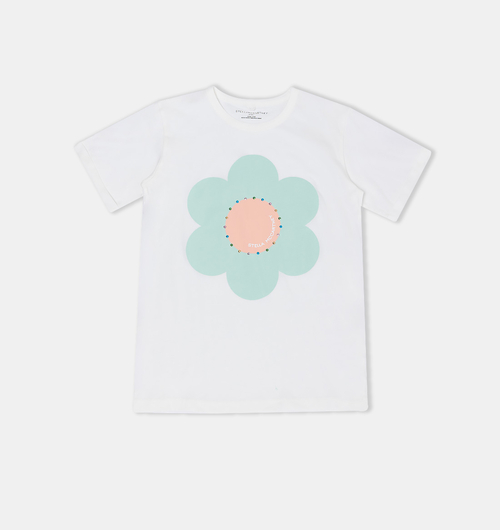 Organic Cotton Flower-print T-shirt