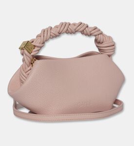 Ganni Twisted-rope Top Handle Gold-tone Logo Cube Bag, Packshot View