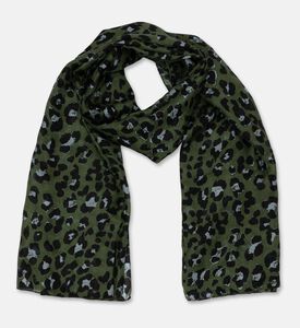 Galeries Lafayette Scarf Leonie, Khaki, Packshot View