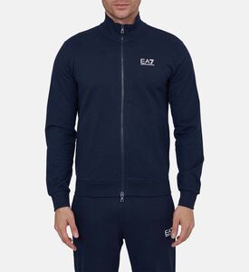 سويت شيرت قطن بلوغو بسحاب