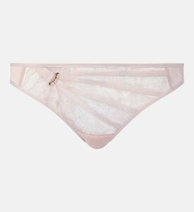 Floral Leavers Lace Brief