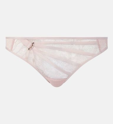 Floral Leavers Lace Brief