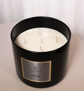 Home Life Style Candle Glass Cup White Musk, Packshot View