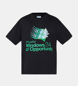 Windows Cotton Printed T-shirt