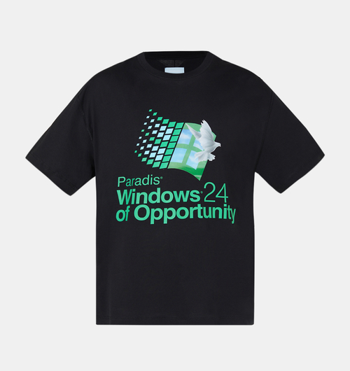 Windows Cotton Printed T-shirt