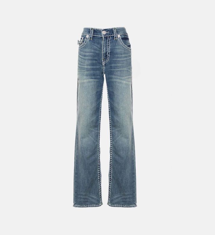 Ricky Tri-color Super T Straight Jeans