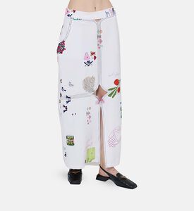 Nawal High-waisted Pencil Skirt