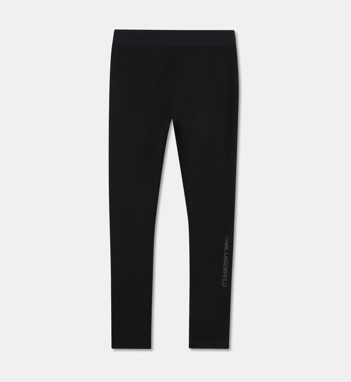 Karl Lagerfeld Logo-waist Leggings, Packshot View