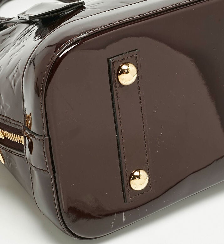 Louis Vuitton Preowned Louis Vuittonpatent Leather Double Rolled Top Handles Bag, Packshot View
