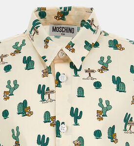 Junior Boy Cactus Logo Shirt
