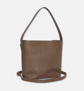 Maya.M Constructed Bucket Bag, Greige, Packshot View