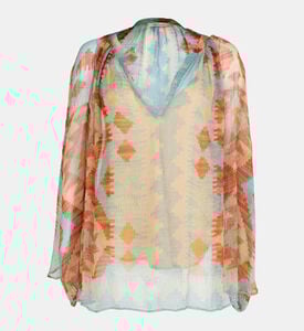 Tubane Chiffon Printed Blouse Tubane Chiffon Printed Blouse