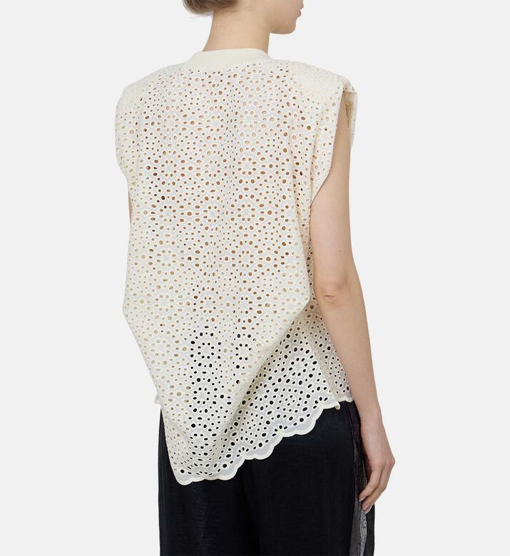 Rudy Sheer Lace Oversized Top