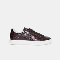 Rc Monogram Croc Leather Sneakers