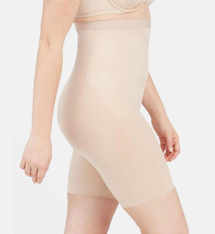 High Waisted Mid Thigh Shorts