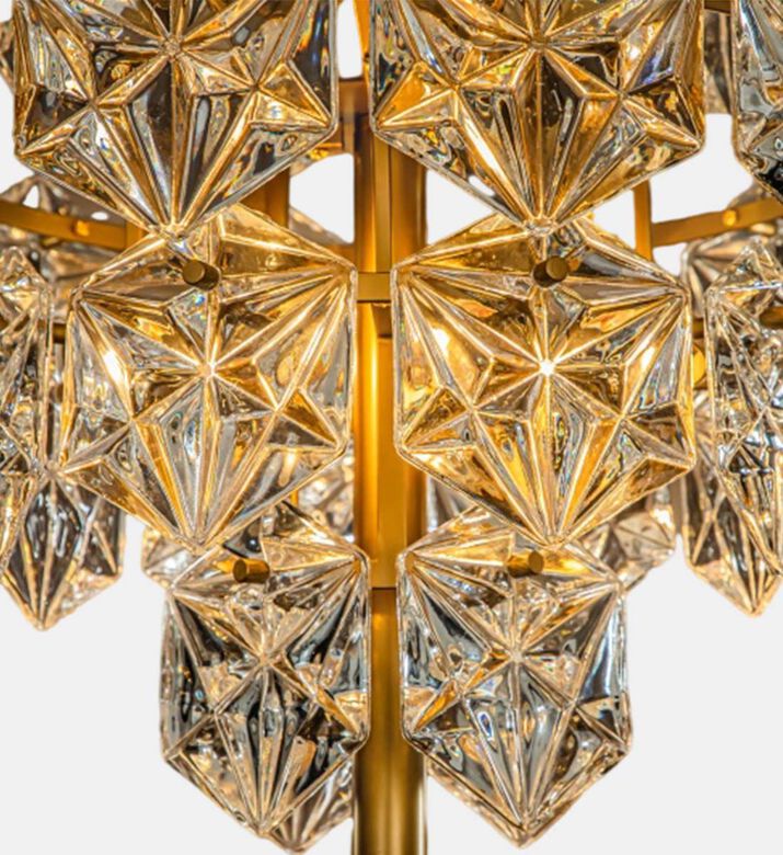 Baroque Delhi Glass Table Lamp, Packshot View