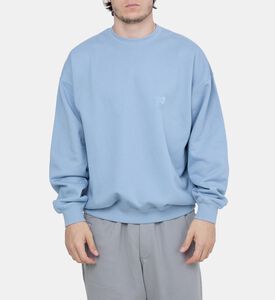 سويت شيرت تيري ناعم بياقة مستديرة