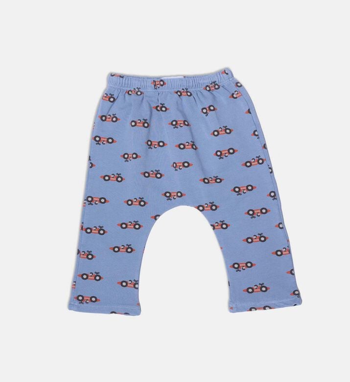 Bobo Choses Tractor-print Elasticated Waistband Pants, Packshot View