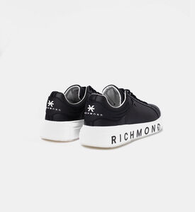 Logo Printed Eco Leather Sneakers Logo Printed Eco Leather Sneakers
