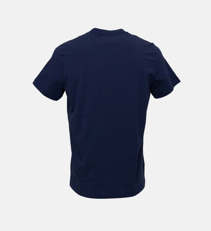 تي شيرت قطن جيرسي بشعار الماركة