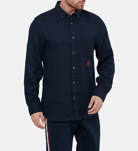 قميص أكسفورد انسيابي بقصة كلاسيكية