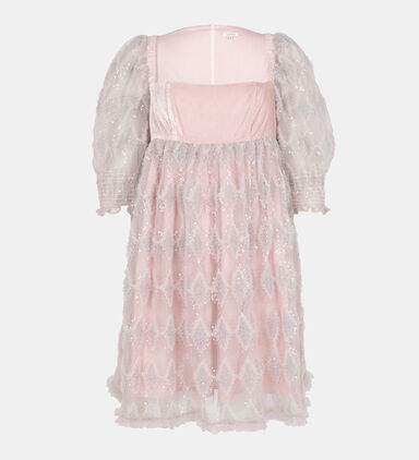 Duchesse Tulle-effect Mini Dress