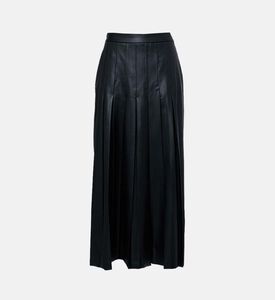 Ronny Kobo Pleats Flared Maxi Skirt, Packshot View