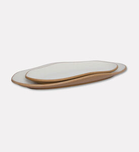 Home Deco and More Dual Platter Set Of 2, Packshot View