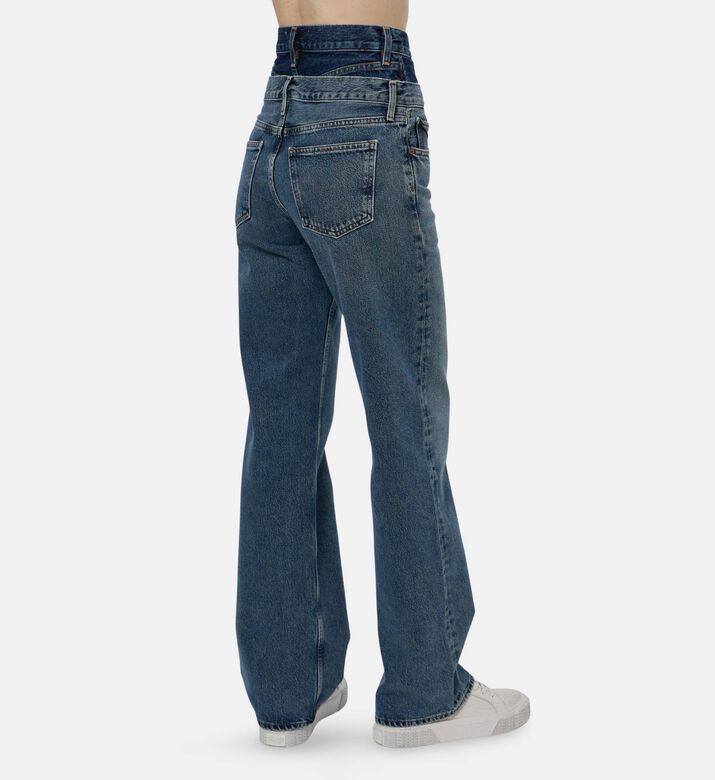 Agolde High Rise Wide-leg Pants, Model View