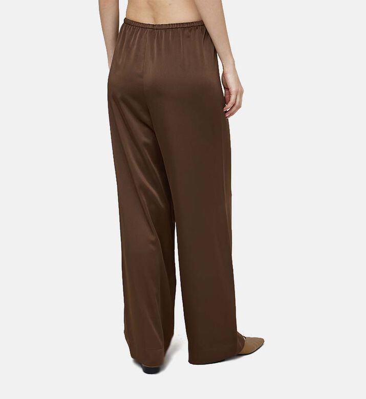 Elasticated Waist Wide-leg Jogging Pants
