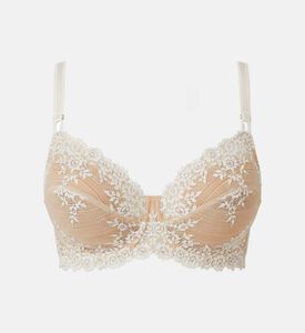 Wacoal Embrace Lace Underwire Bra, Ivory, 100, E, Packshot View