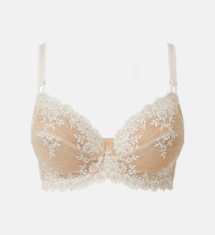Wacoal Embrace Lace Underwire Bra, Ivory, 100, E, Packshot View
