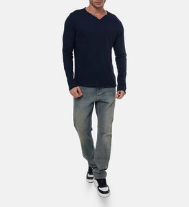 Zadig et Voltaire Button-detail V-neck Regular-fit Top, Model View