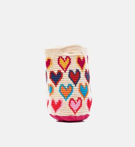 Heart Pattern Crochet Bag Heart Pattern Crochet Bag