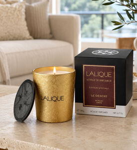 Lalique Le Desert Muscat Scented Candle, Packshot View