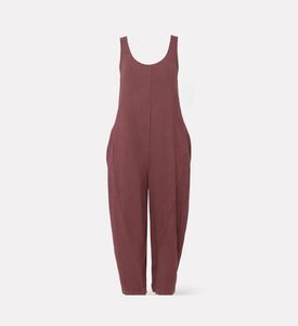 LIVE! Web Cotton Gist Jumpsuit, Packshot View