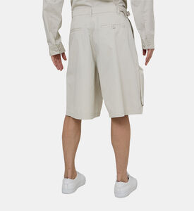 Knee-length Shorts With Multiple Pockets