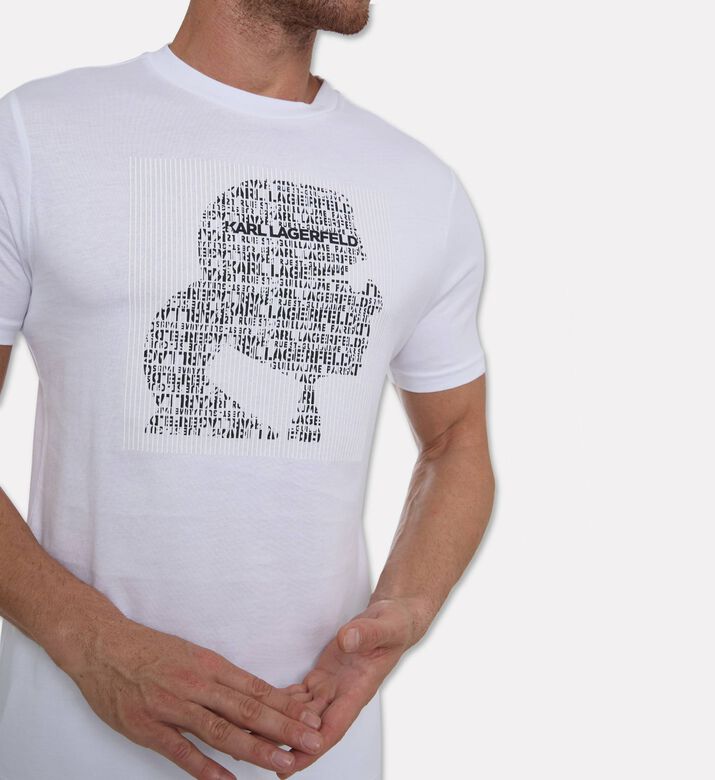 Karl Lagerfeld Ts Crewneck, Model View