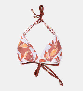 قطعة بيكيني علوية بطبعات الكيوي باتيك