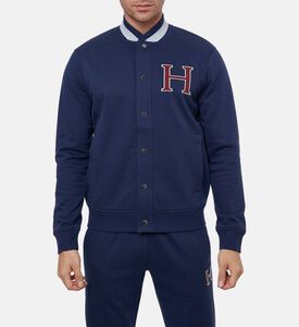 Hackett London Logo-embroidery Regular-fit Sweater, Model View