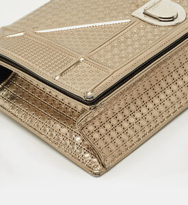 Dior Preowned Dior Metallic Micro Cannage Medium Diorama Shoulder Bag, Packshot View