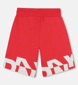 Drawstring French Terry Bermuda Shorts