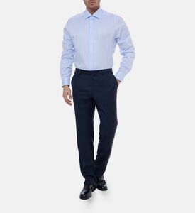 قميص قطن بصف أزرار