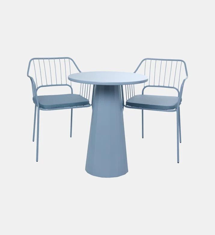 Home Deco and More Penelope Grey Bistro Set, Packshot View