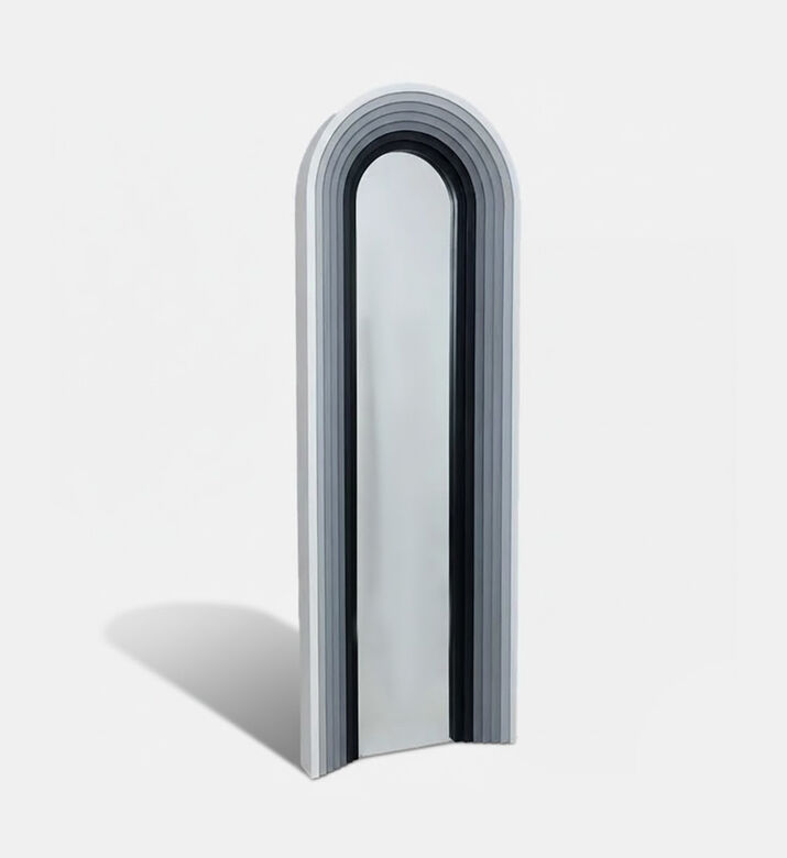 Home Deco and More Dorian Mango Wood Wall Mirror, Packshot View