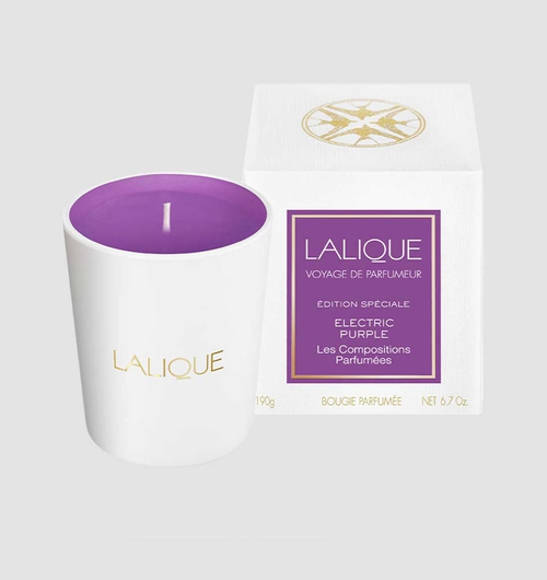 Lalique Electric Purple Candle