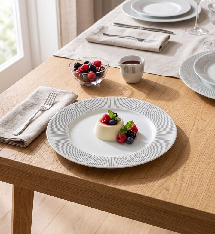 Vista Alegre Elegant Dessert Plate, Model View