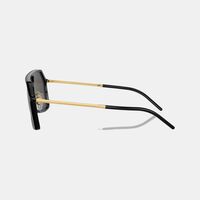 Metallic Aviator-inspired Sunglasses 59