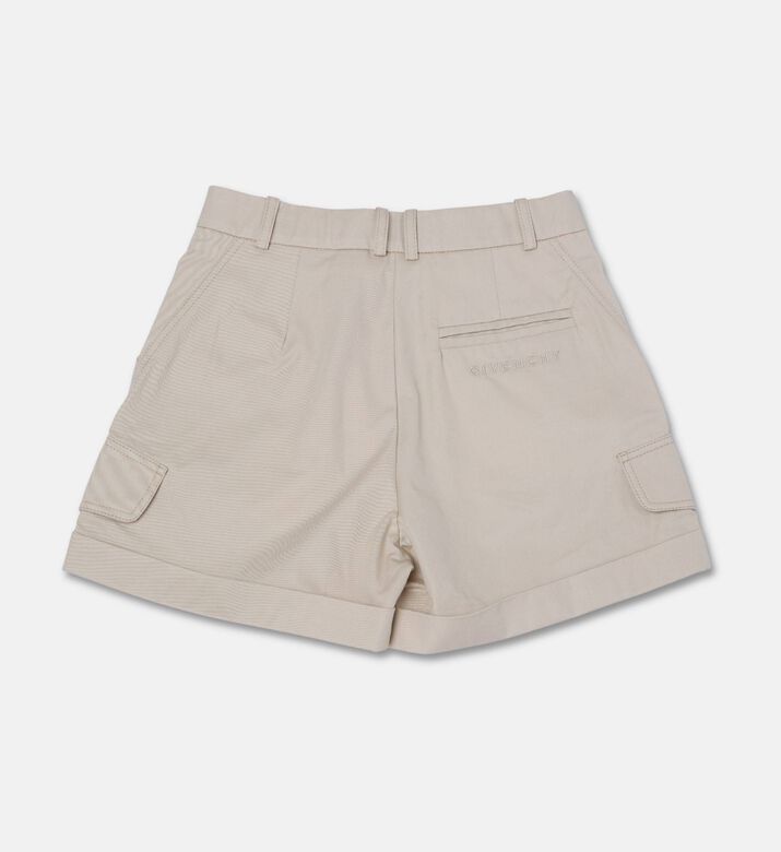Givenchy Light Gabardine Twisted Seam Shorts, Packshot View