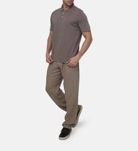 قميص بولو من قطن بيما بأزرار